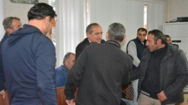 Belediye ailesi yeni yıl kutlaması