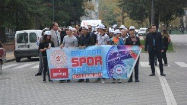 Amatör Spor Haftası etkinliklerimiz