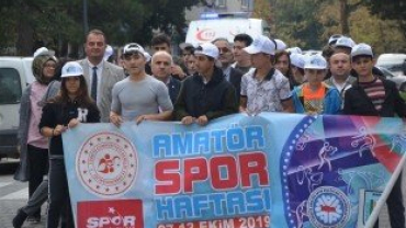 Amatör Spor Haftası etkinliklerimiz