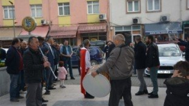 Avrupa 2. olan Çınar Spor güreşcimiz Murat OLUKMAN ı karşıladık