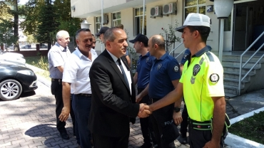 İlçemizde bayramlaşma
