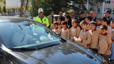 Başkanımız Yaya Geçidi Nöbetine katıldı