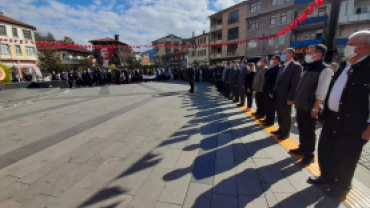 29 Ekim Cumhuriyet Bayramı Çelenk Sunma Töreni Yapıldı